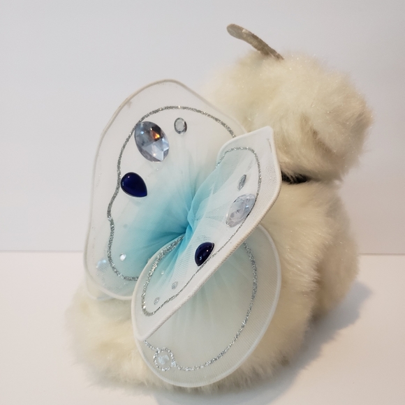 Vintage Aurora Puppillons Puppy Dog Butterfly Wings Stuffed Animal Plush 2002 - Picture 11 of 14